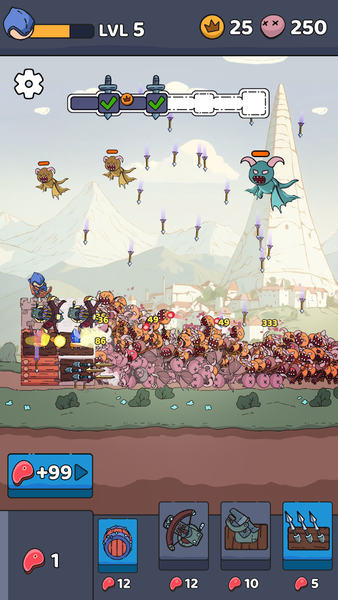 Tower vs Goblins - عکس بازی موبایلی اندروید