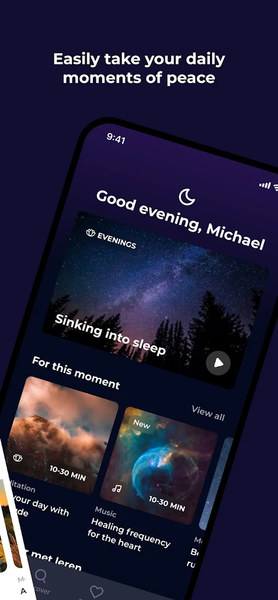Meditation Moments - Image screenshot of android app