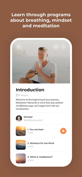 Meditation Moments - عکس برنامه موبایلی اندروید