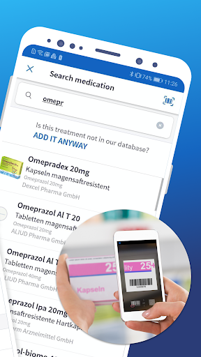 mediteo medication reminder - عکس برنامه موبایلی اندروید