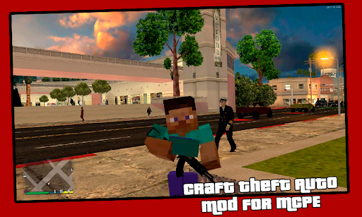 Craft Theft Auto Mod for MCPE - عکس برنامه موبایلی اندروید