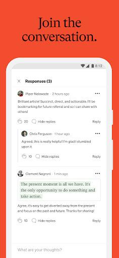 Medium - Image screenshot of android app