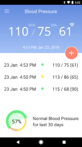 Blood Pressure Diary by MedM - عکس برنامه موبایلی اندروید