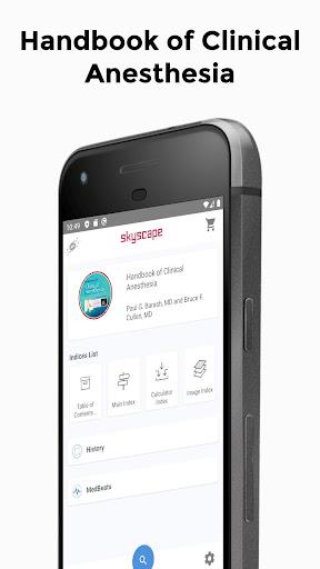 Handbook Clinical Anesthesia - Image screenshot of android app