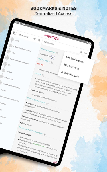 Davis’s Drug Guide for Nurses - Image screenshot of android app