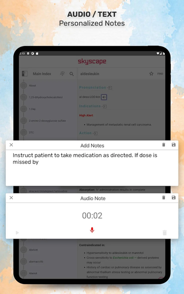 Davis’s Drug Guide for Nurses - Image screenshot of android app