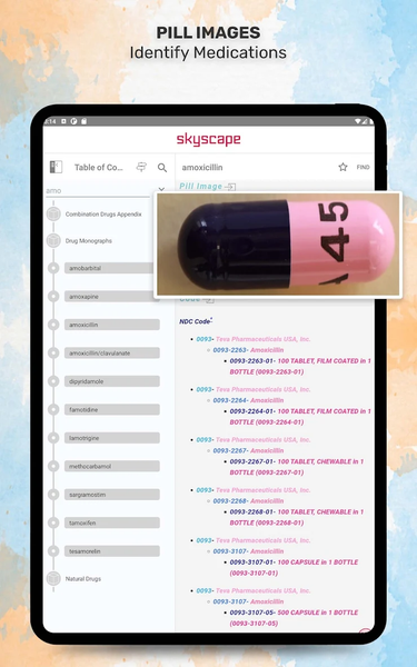Davis’s Drug Guide for Nurses - Image screenshot of android app