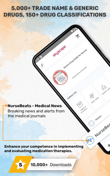 Davis’s Drug Guide for Nurses - Image screenshot of android app