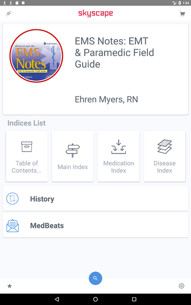 EMS Notes: EMT & Paramedic - Image screenshot of android app