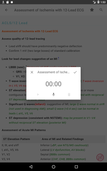 EMS Notes: EMT & Paramedic - Image screenshot of android app