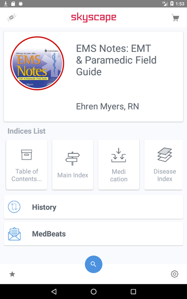 EMS Notes: EMT & Paramedic - Image screenshot of android app