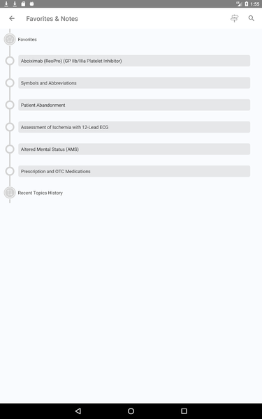 EMS Notes: EMT & Paramedic - Image screenshot of android app