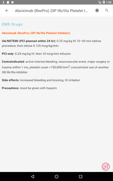 EMS Notes: EMT & Paramedic - Image screenshot of android app