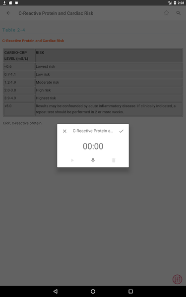 Ferri's Best Test - Lab Guide - Image screenshot of android app