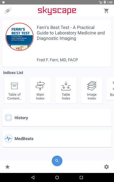 Ferri's Best Test - Lab Guide - Image screenshot of android app