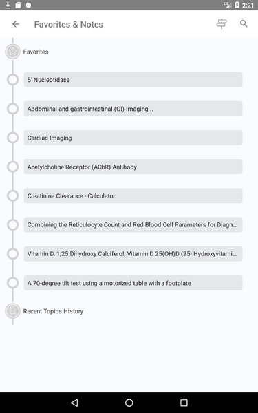 Ferri's Best Test - Lab Guide - Image screenshot of android app
