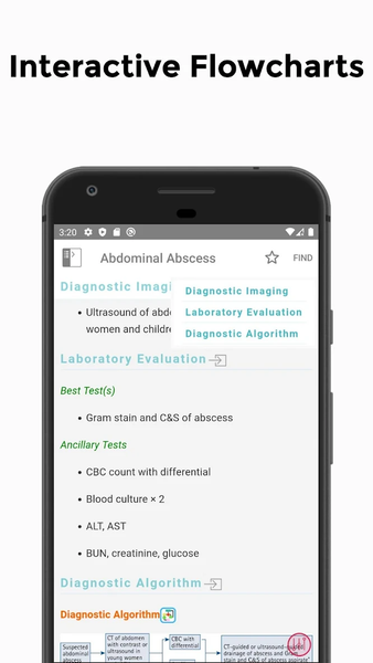 Ferri's Best Test - Lab Guide - Image screenshot of android app