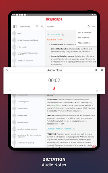Fitzpatrick's Color Atlas - Image screenshot of android app