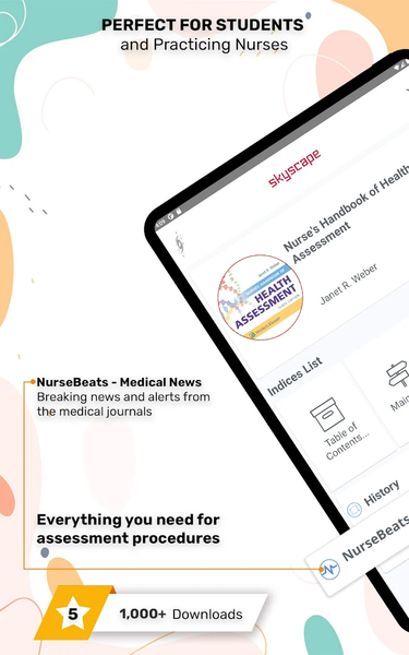 Nurses' HBK Health Assessment - Image screenshot of android app