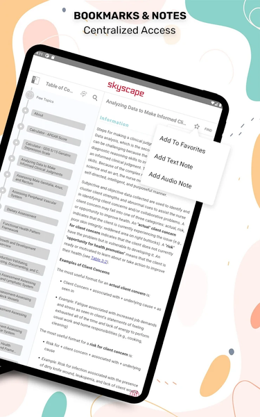 Nurses' HBK Health Assessment - Image screenshot of android app