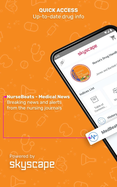 Nurse’s Drug Handbook App - عکس برنامه موبایلی اندروید