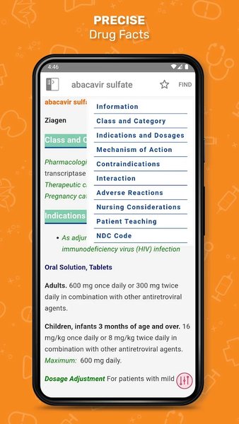 Nurse’s Drug Handbook App - عکس برنامه موبایلی اندروید