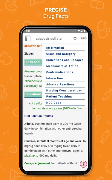 Nurse’s Drug Handbook App - عکس برنامه موبایلی اندروید