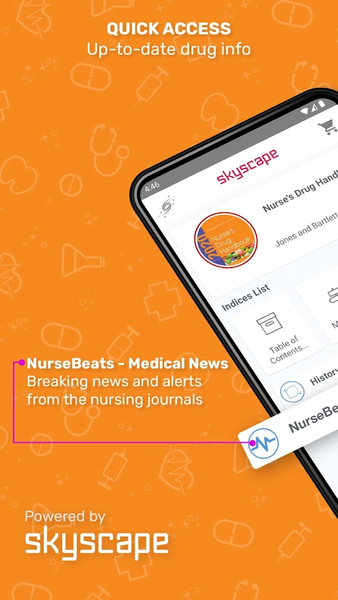 Nurse’s Drug Handbook App - عکس برنامه موبایلی اندروید