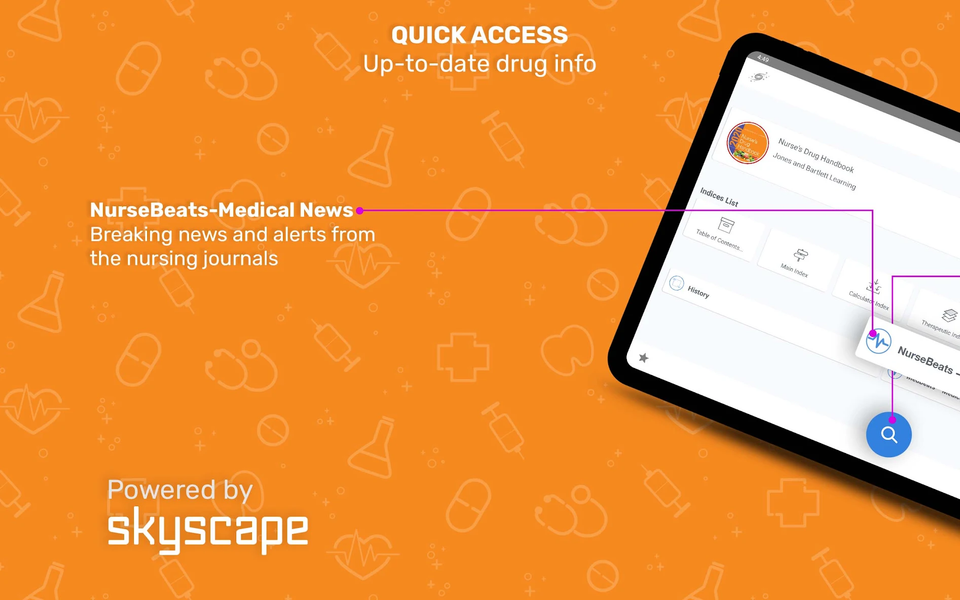 Nurse’s Drug Handbook App - عکس برنامه موبایلی اندروید