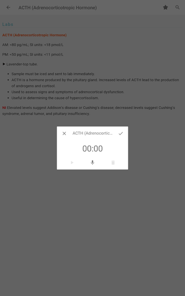 Lab Notes & Diagnostic Tests - عکس برنامه موبایلی اندروید