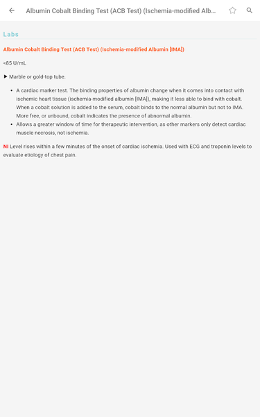 Lab Notes & Diagnostic Tests - عکس برنامه موبایلی اندروید