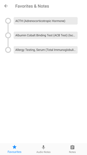 Lab Notes & Diagnostic Tests - عکس برنامه موبایلی اندروید