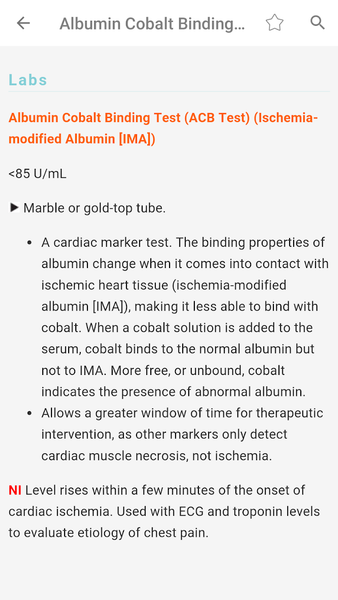 Lab Notes & Diagnostic Tests - عکس برنامه موبایلی اندروید