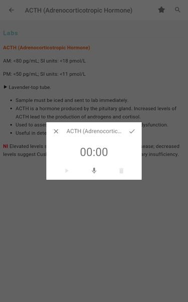 Lab Notes & Diagnostic Tests - عکس برنامه موبایلی اندروید