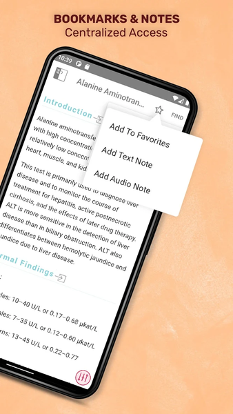 Manual Lab & Diagnostic Tests - Image screenshot of android app