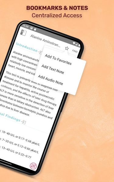 Manual Lab & Diagnostic Tests - Image screenshot of android app