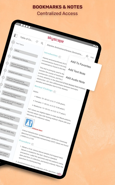 Manual Lab & Diagnostic Tests - Image screenshot of android app