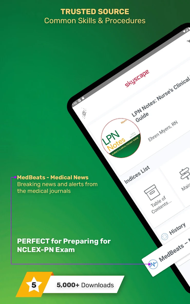 LPN Notes: Clinical Guide - عکس برنامه موبایلی اندروید