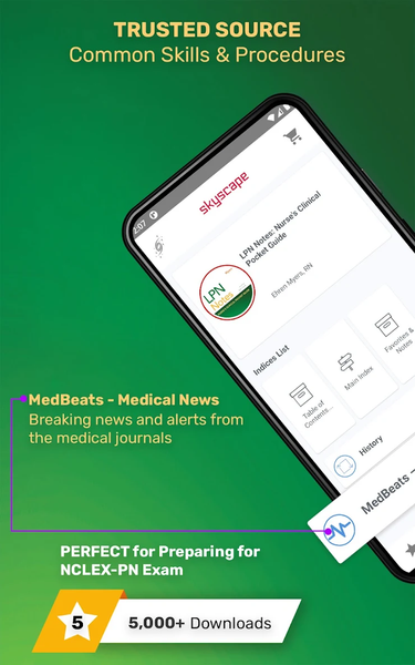 LPN Notes: Clinical Guide - عکس برنامه موبایلی اندروید