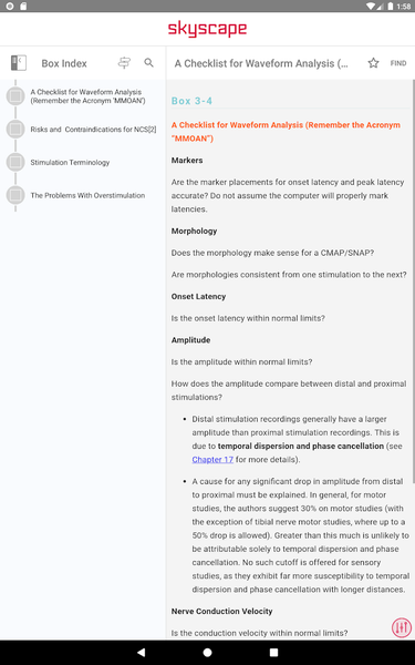 McLean EMG Guide - عکس برنامه موبایلی اندروید