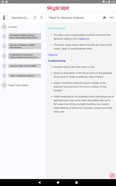 McLean EMG Guide - عکس برنامه موبایلی اندروید