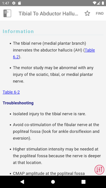 McLean EMG Guide - عکس برنامه موبایلی اندروید