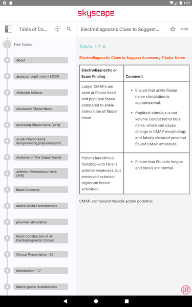 McLean EMG Guide - عکس برنامه موبایلی اندروید