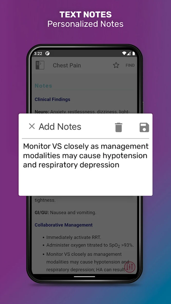 MedSurg Notes: Nurse Pkt Guide - Image screenshot of android app
