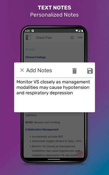 MedSurg Notes: Nurse Pkt Guide - Image screenshot of android app