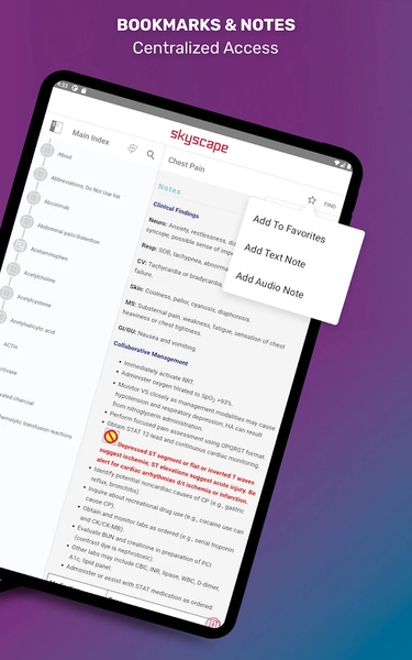 MedSurg Notes: Nurse Pkt Guide - Image screenshot of android app