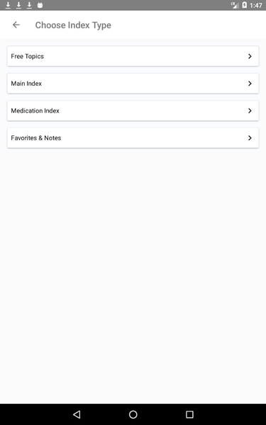 Mosby's Pocket Dictionary - Image screenshot of android app