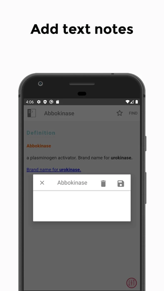 Mosby's Pocket Dictionary - Image screenshot of android app