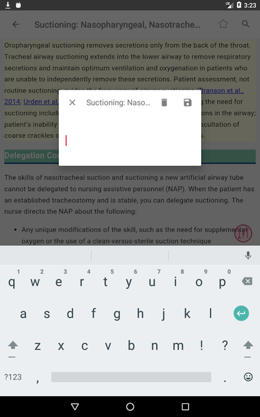 Nursing Skills & Procedures - Image screenshot of android app