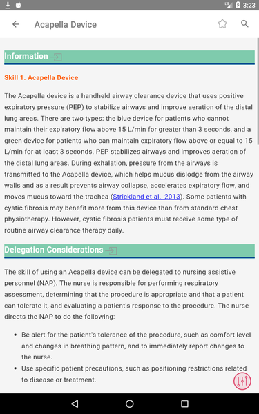 Nursing Skills & Procedures - Image screenshot of android app